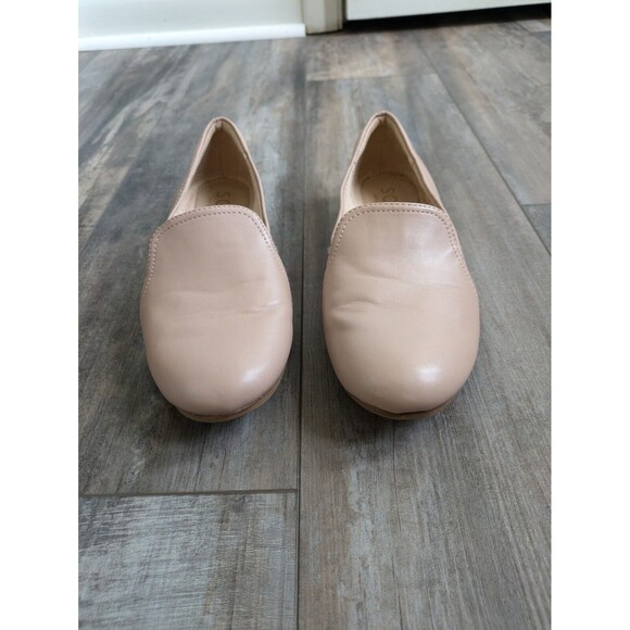 Women's Size 8 SOUL Naturalizer Alexis Slip-ons Nude - Picture 3 of 5